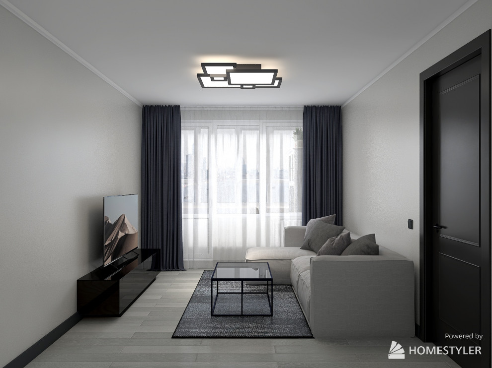 Двушка в стиле минимализм