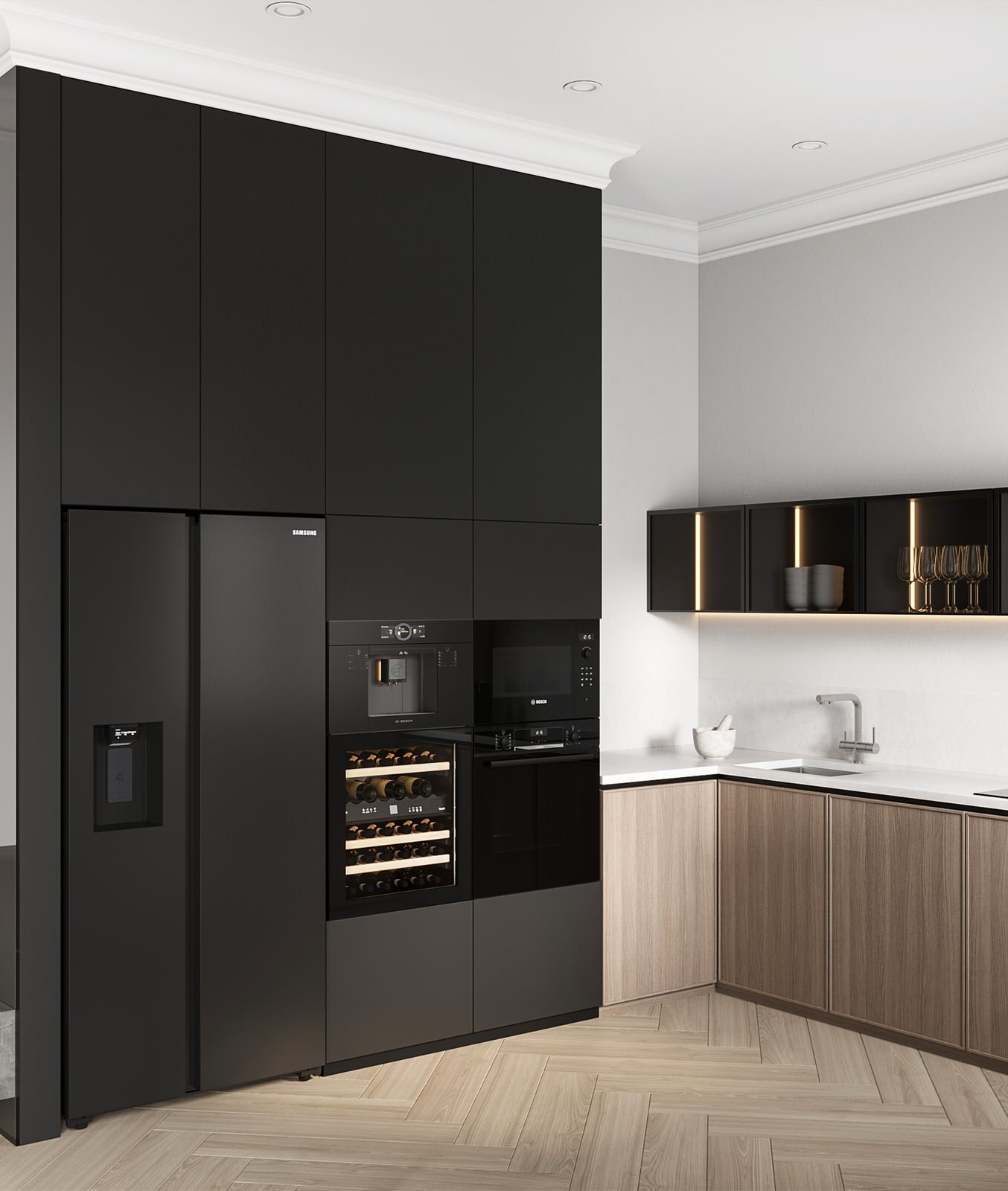 Гостиная-кухня