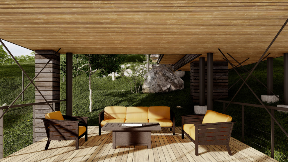 Ormos House. Дом на склоне в Симеизе