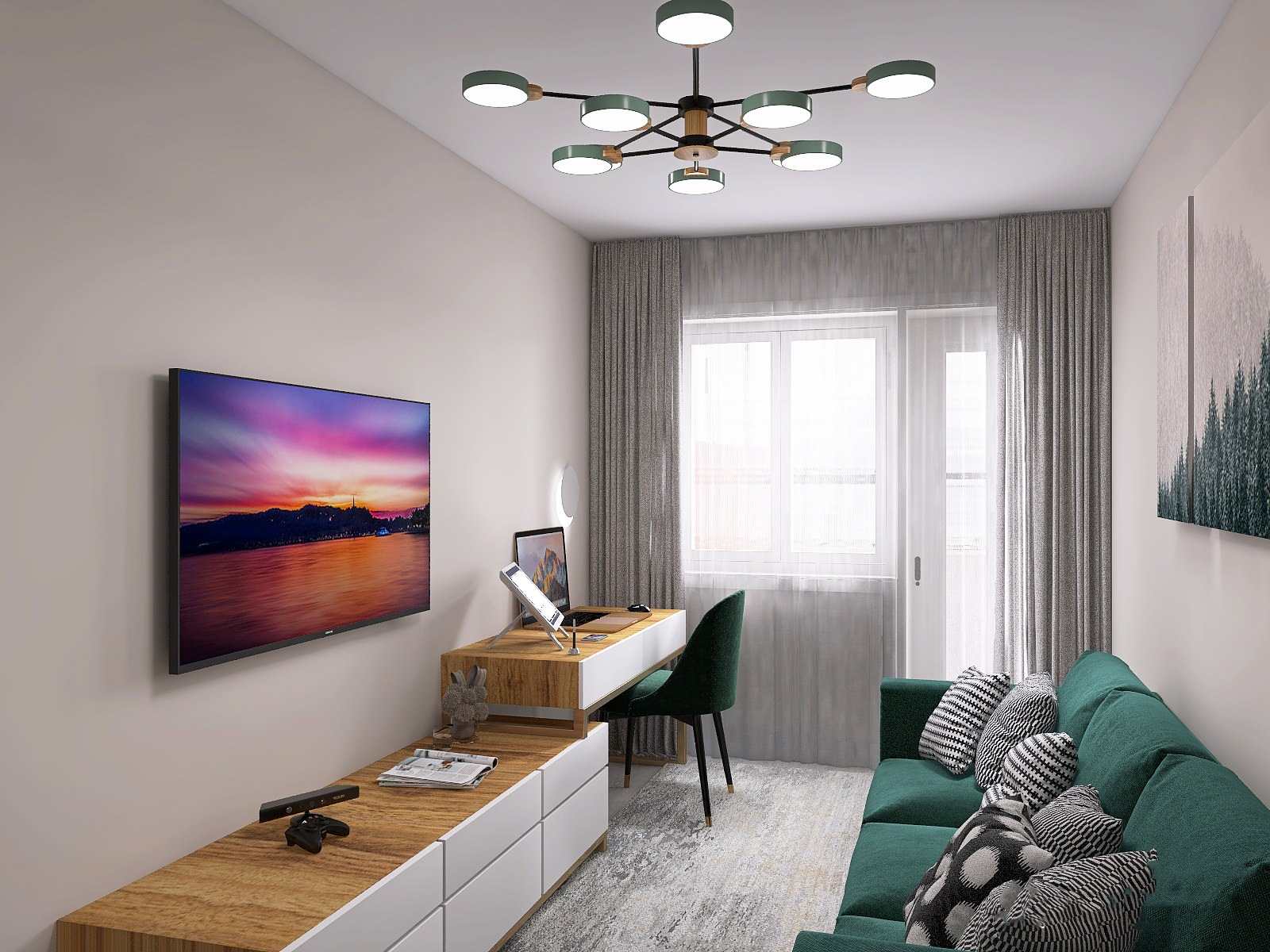 3-х комнатная квартира Г. Мушникова