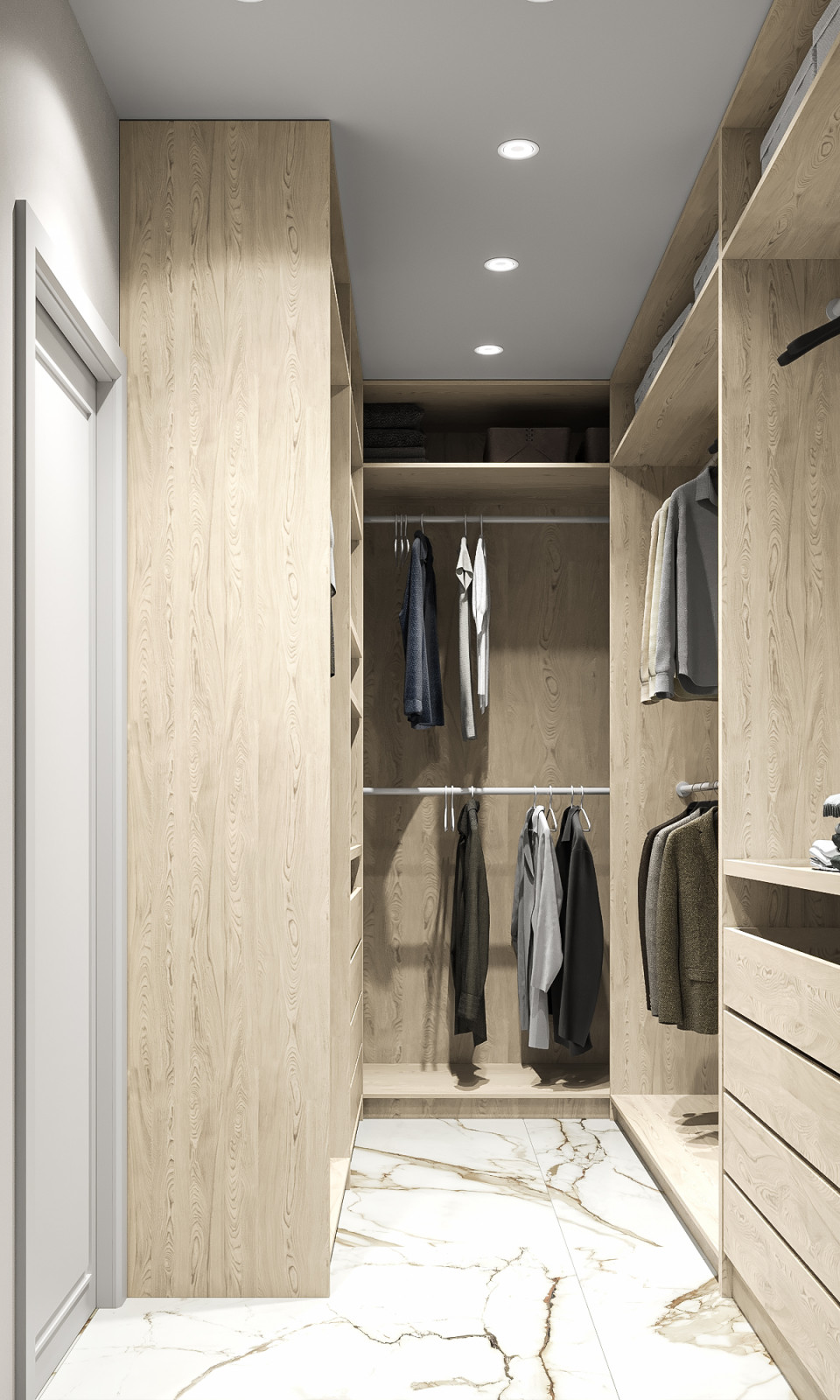 Дизайн интерьера квартиры в современном стиле на ул. Новаторов