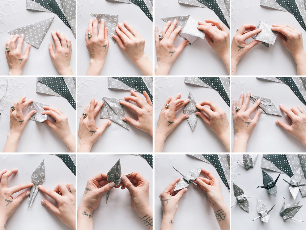 DIY: Как сделать мобиль-оригами для новорожденного своими руками