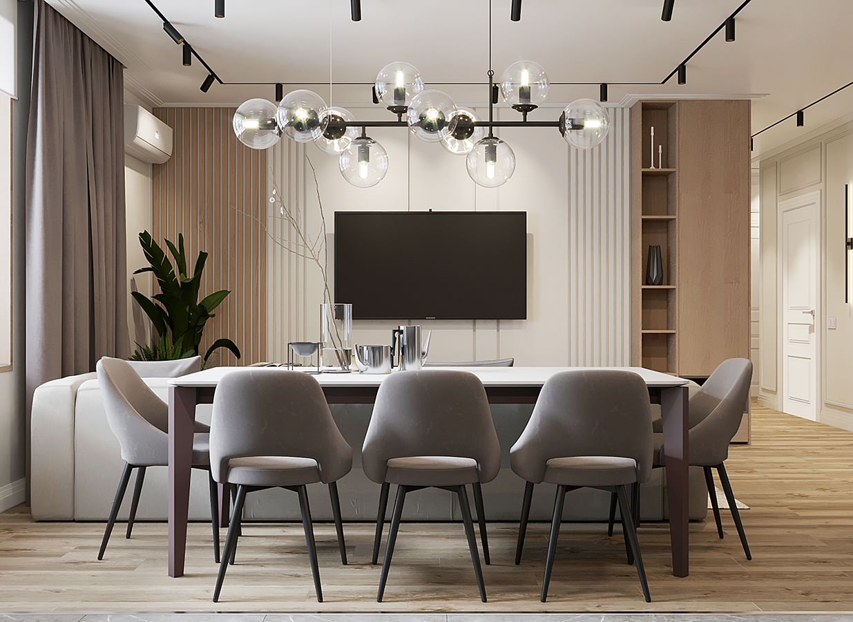 Дизайн интерьера ЖК "Квартал Энтузиастов"