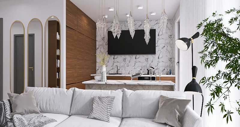 Проект однокомнатной квартиры