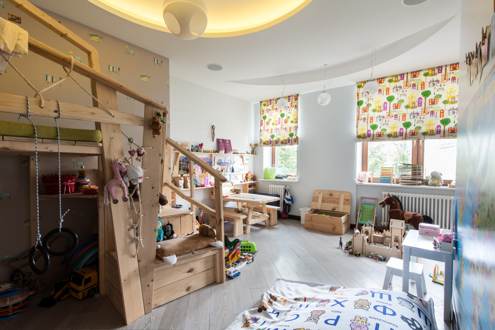 Перетекающие пространство