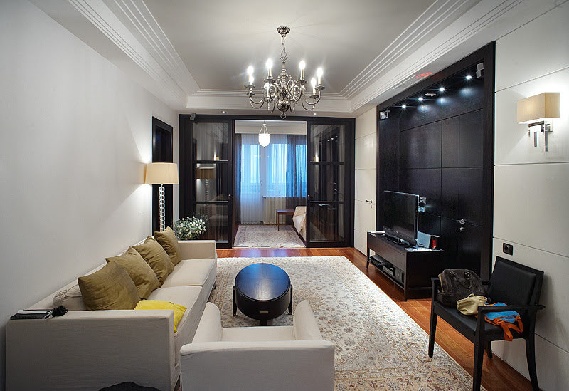 Реализованный проект гостиной