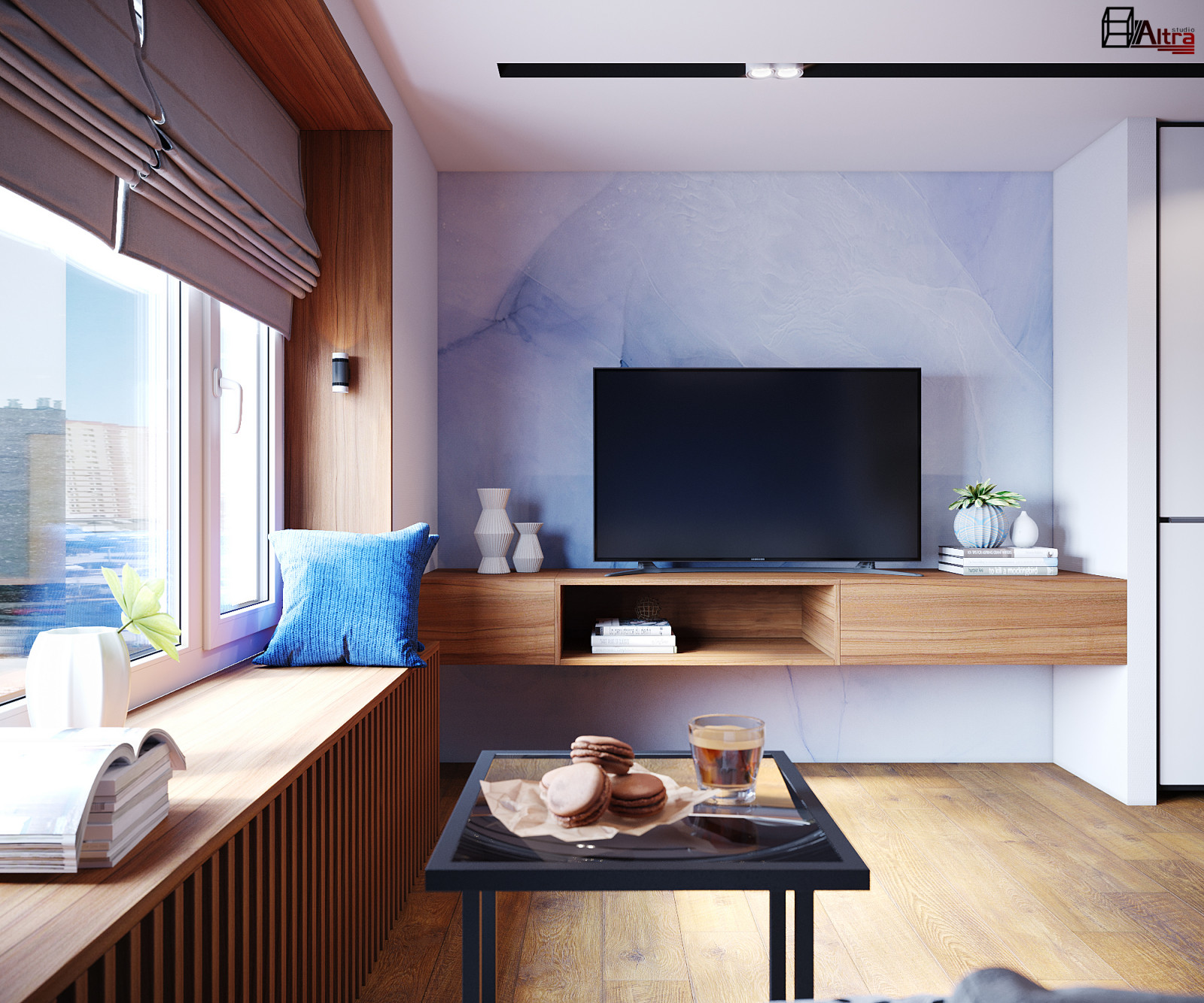 Обложка проекта: Квартира-студия в ЖК Видный