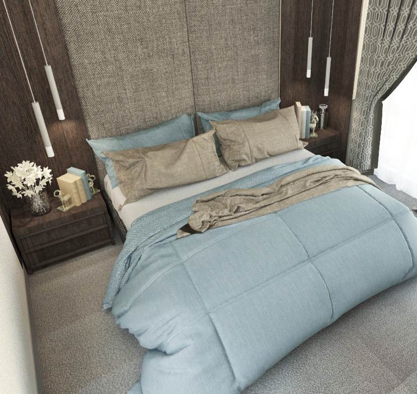 Обложка проекта: Мягкая спальня