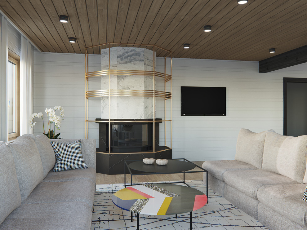 Минимализм в загородном доме