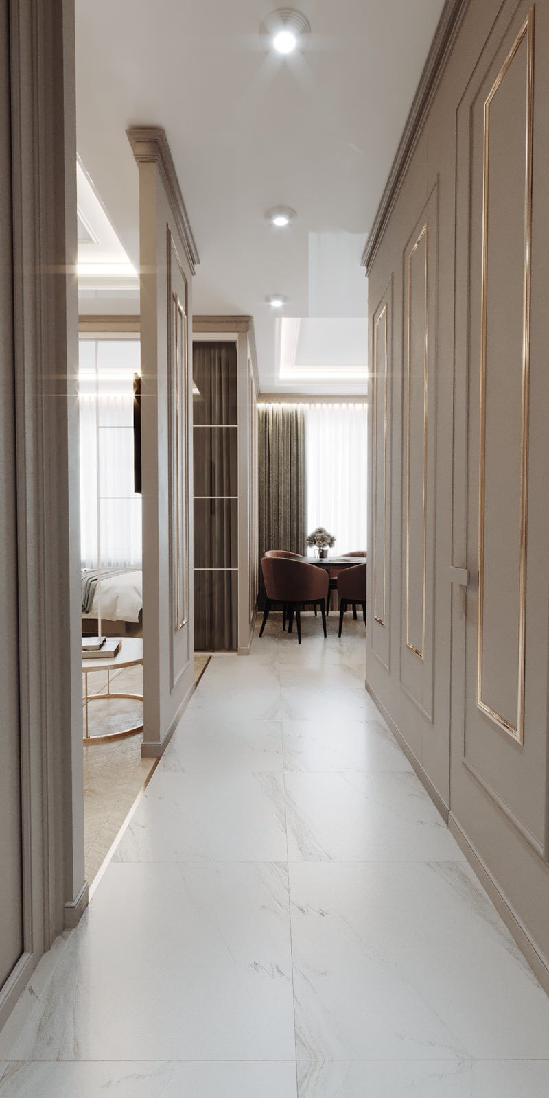 Проект маленькой квартиры 40 кв.м. ЖК Level Амурская