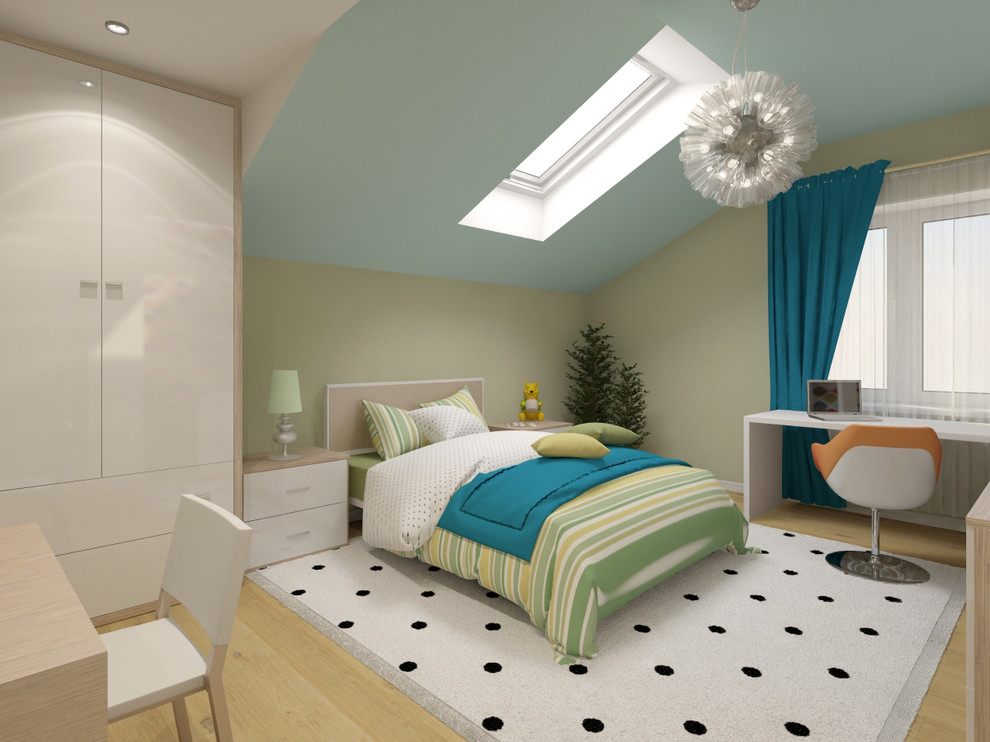 Детская в мансарде