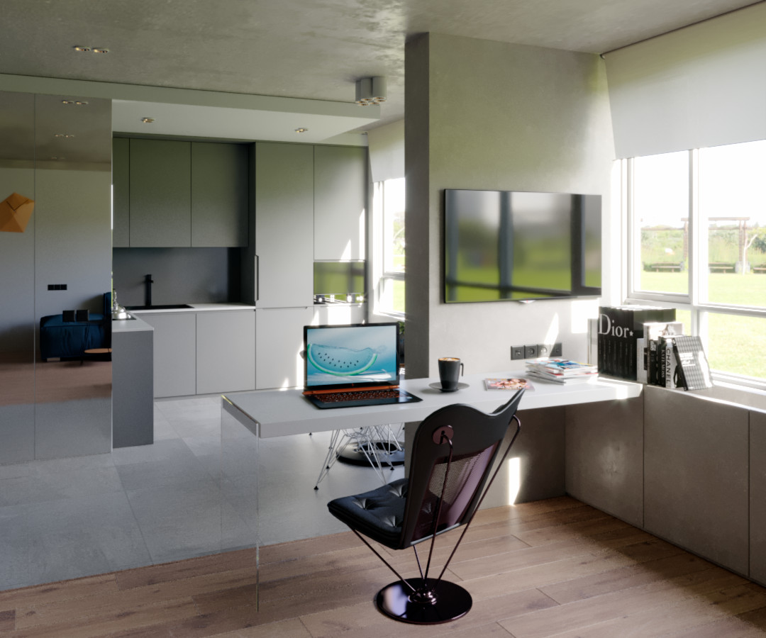 Обложка проекта: Квартира-студия программиста пр.Победителей