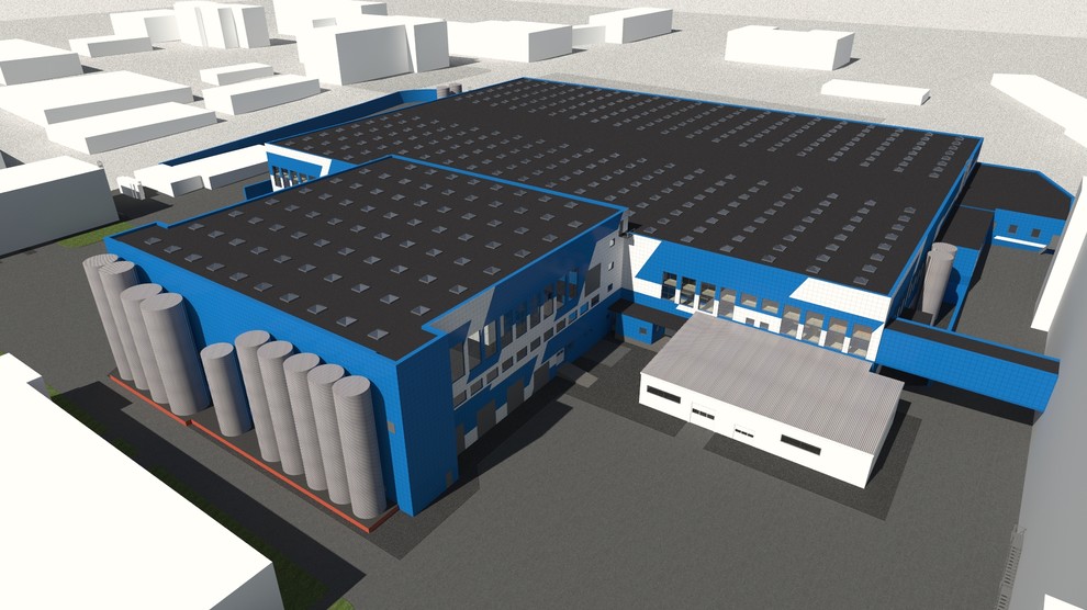 Архитектурное градостроительное решение производственного здания в Москве