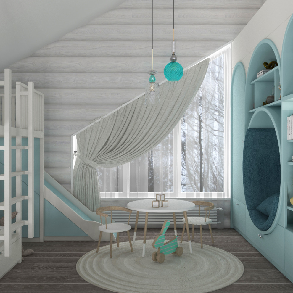 Проект загородного дома из сруба