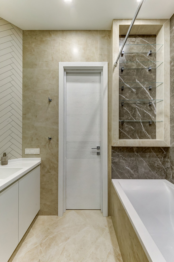 Реализованный проект ремонт 3-х комнатной квартиры по дизайн проекту от Люксорты