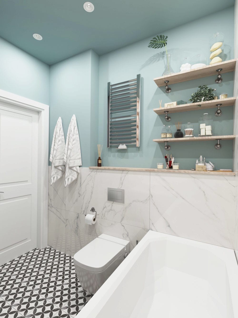 Дизайн-проект однокомнатной квартиры