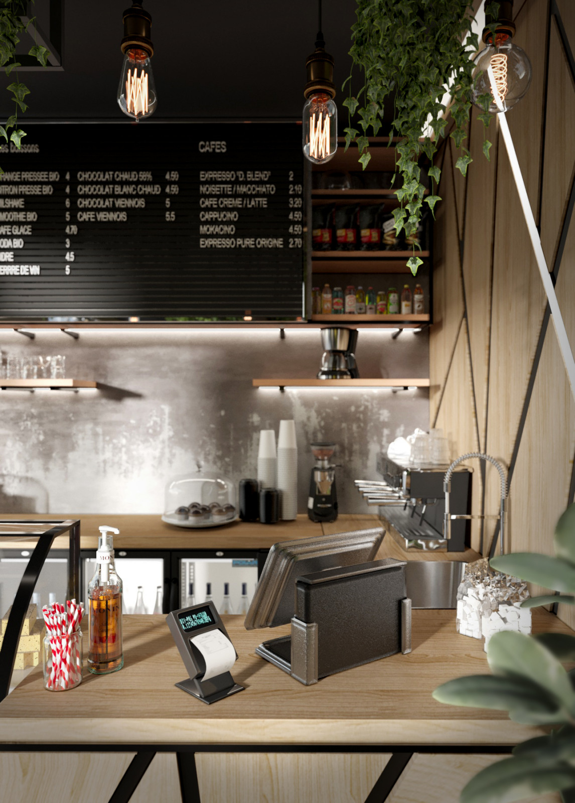 Обложка проекта: проект кофейни в г.Сочи