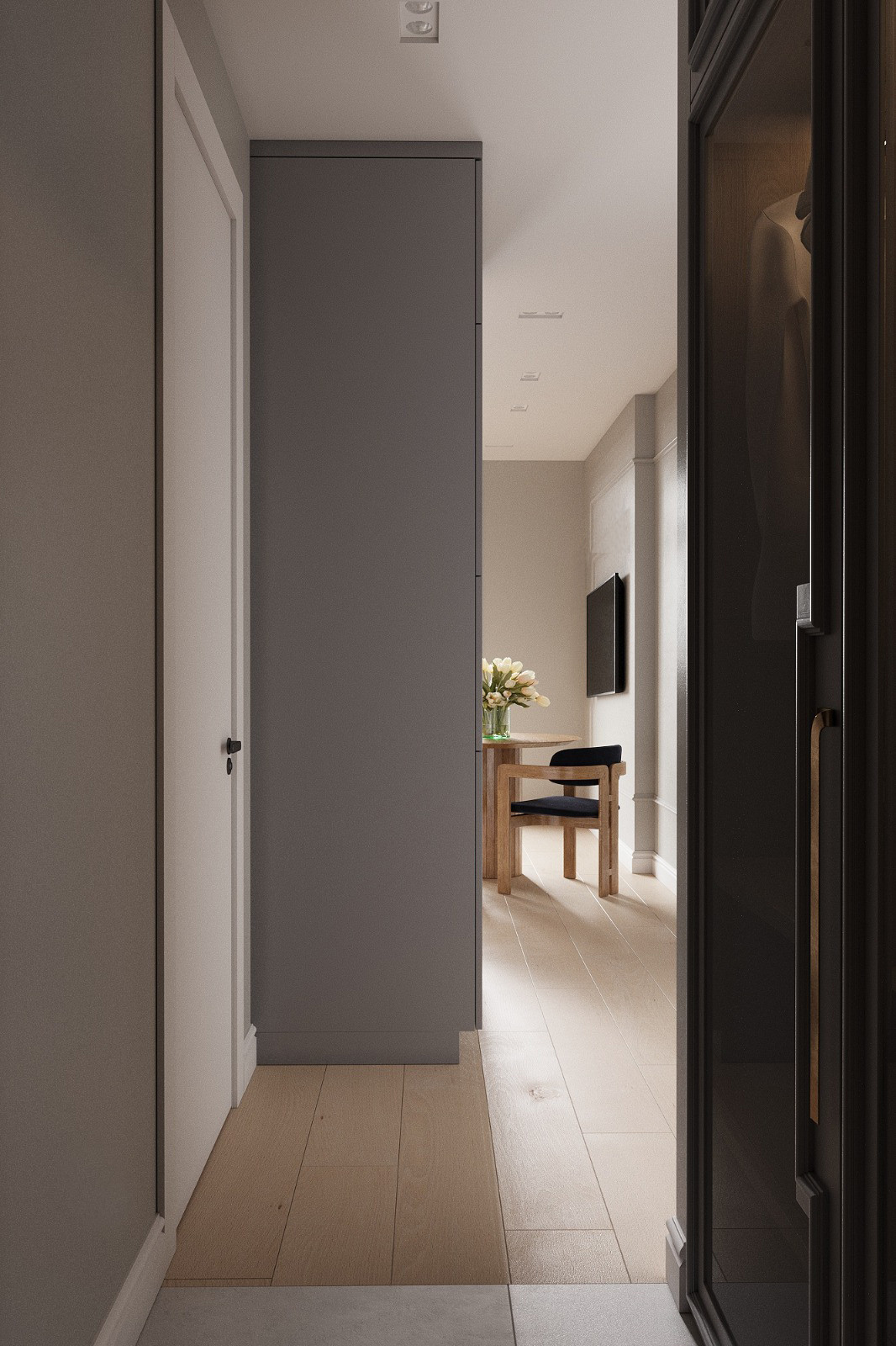 Обложка проекта: Дизайн-проект квартиры 60 кв.м в  стиле Петербургский Лофт