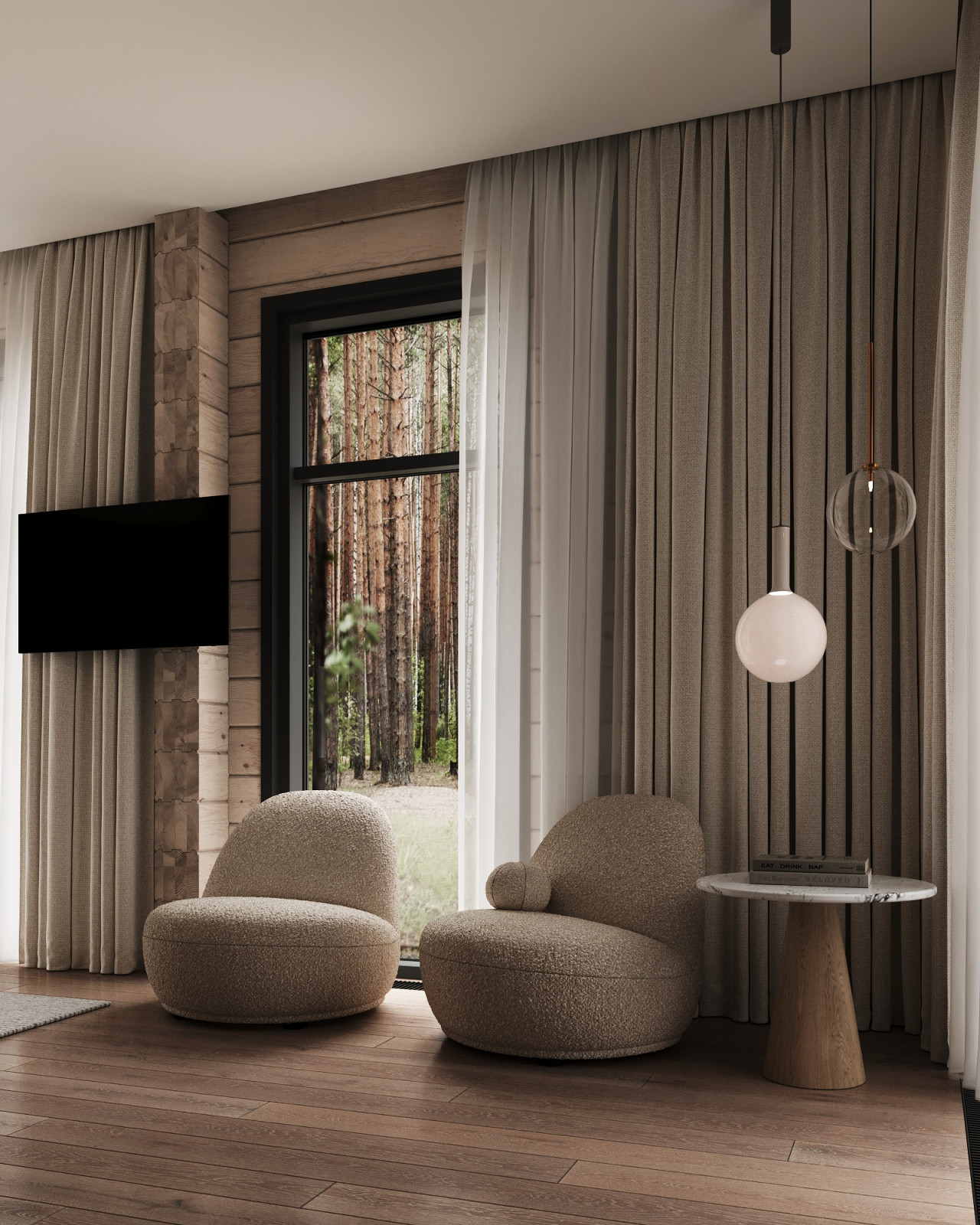 Интерьер загородного дома