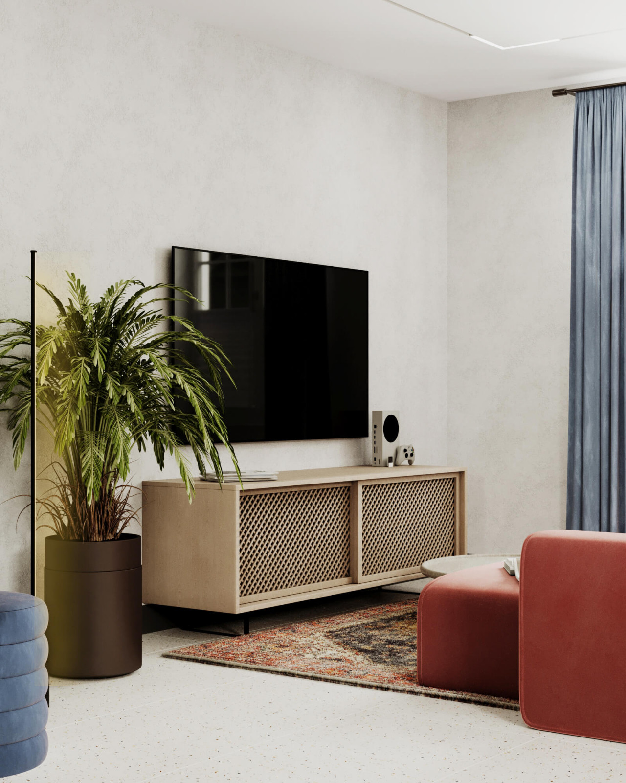 Обложка проекта: Коттедж 180 кв.м. г. Томск  Гостиная