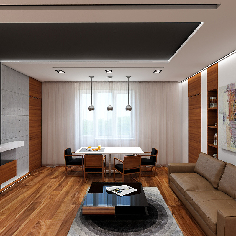 Лофт для холостяка.