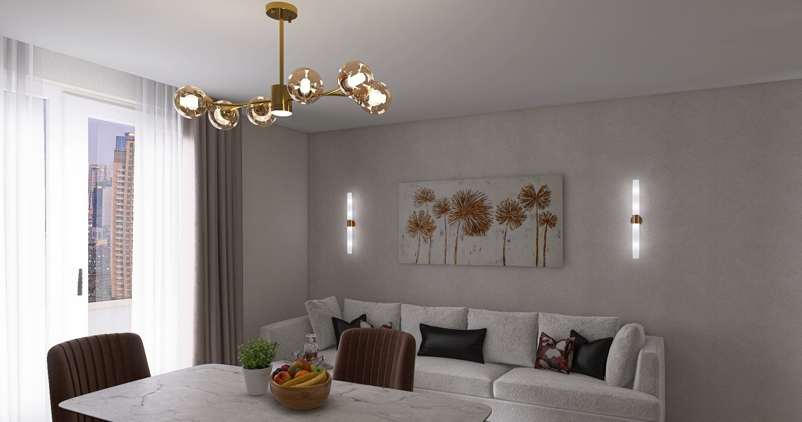 Проект кухни-гостиной