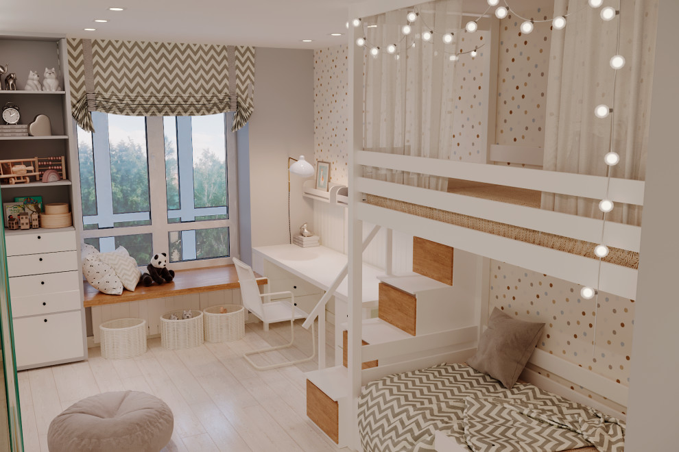 Квартира в мягких оттенках