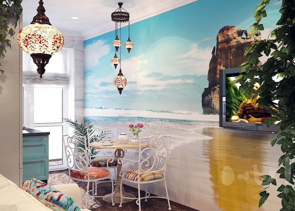 Обложка проекта: Квартира-студия в Средиземноморском стиле