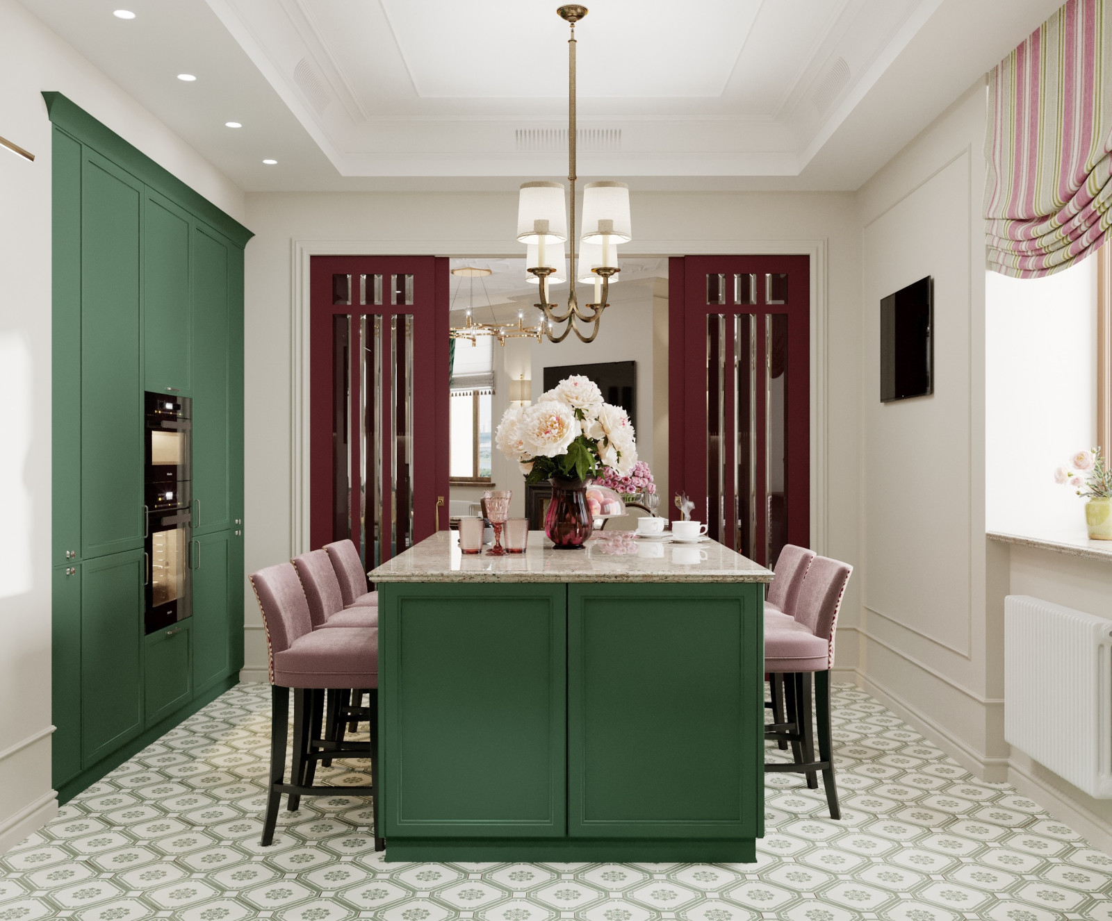 Кухня недели: Необычный остров в доме 1898-го года