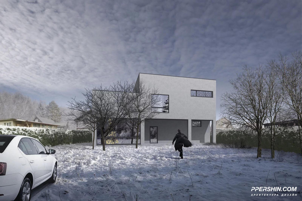 Обложка проекта: Жилой дом под Екатеринбургом