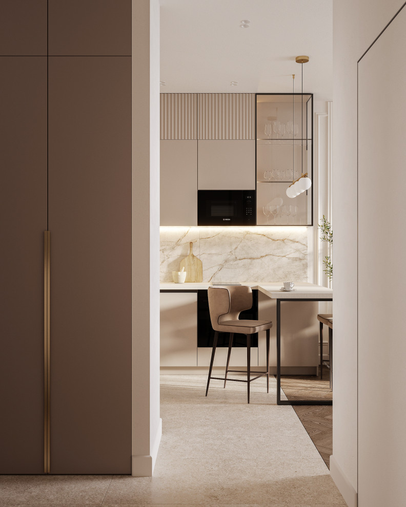 Современная классика 42м2 в ЖК Alia