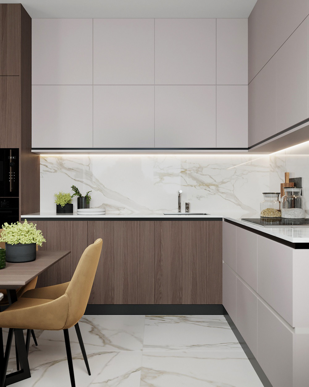 Нежный интерьер, западающий в душу