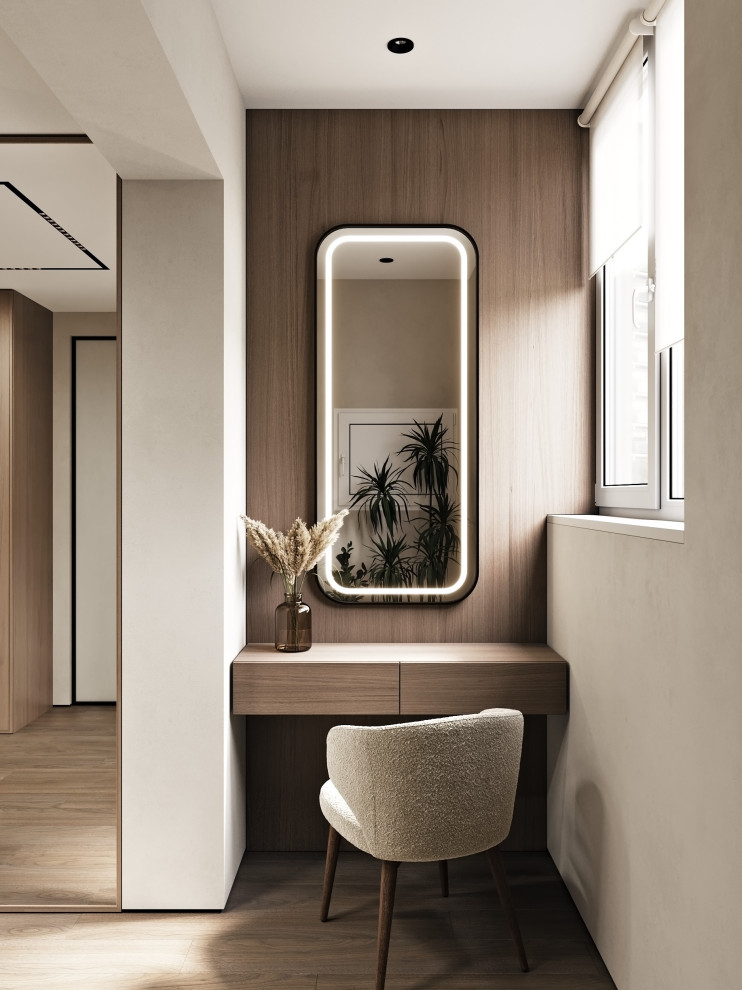 Дизайн интерьера квартиры в современном стиле в ЖК Шмитовский