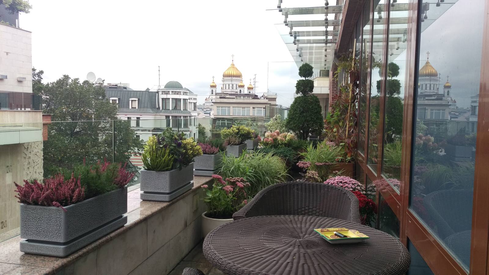 Сад на балконе