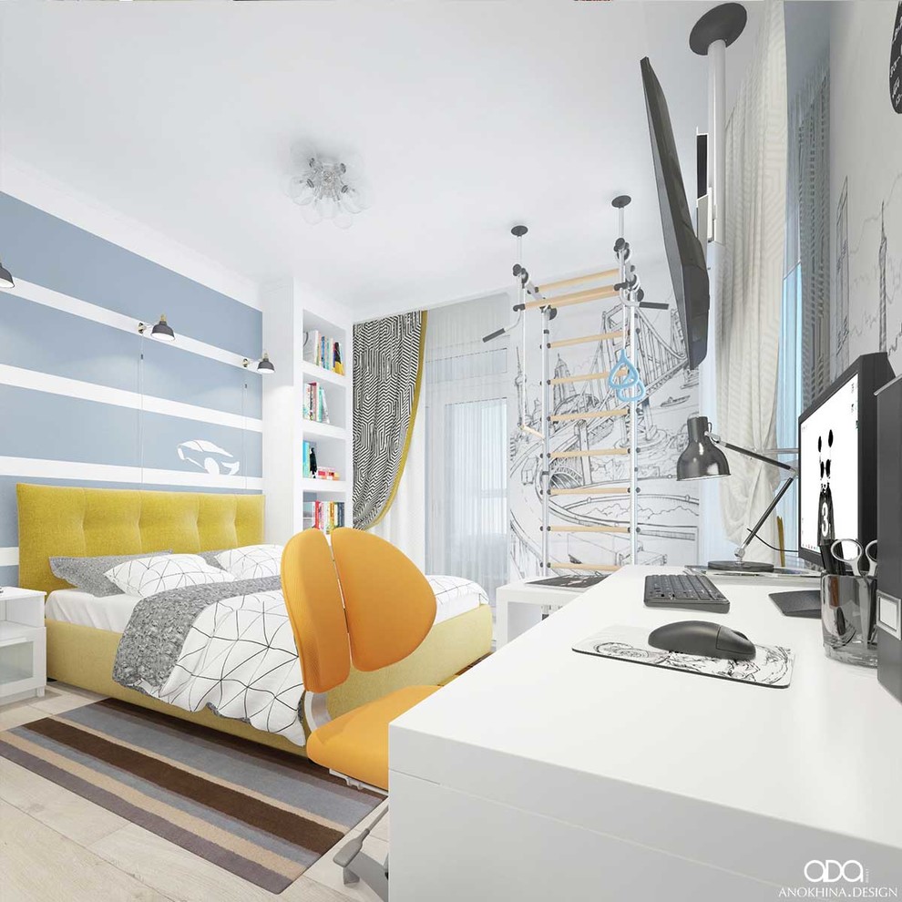 Квартира для девушки с сыном, 53 м2