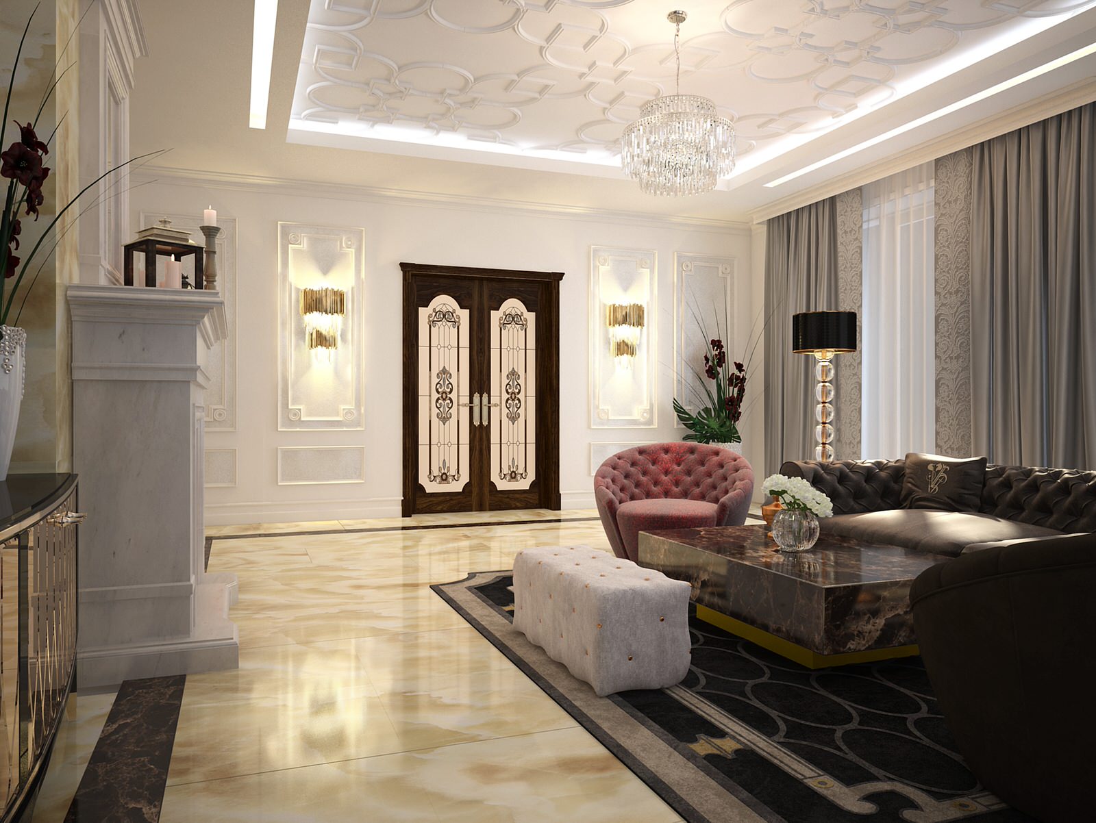 Частный дом в стиле "АР-ДЕКО" в КП "Бор-11"