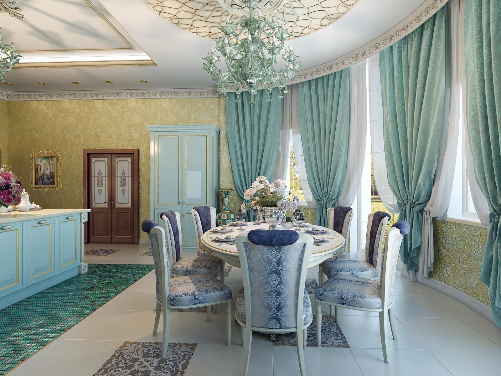 Дизайн интерьера коттеджа