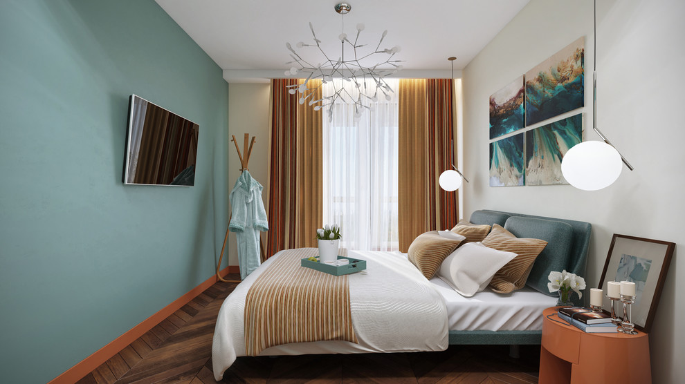 Квартира в стиле 60-х годов, площадью 70 кв.м.