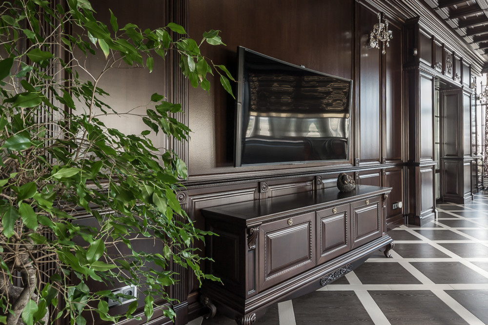 СТОЛОВАЯ В КЛАССИЧЕСКОМ СТИЛЕ