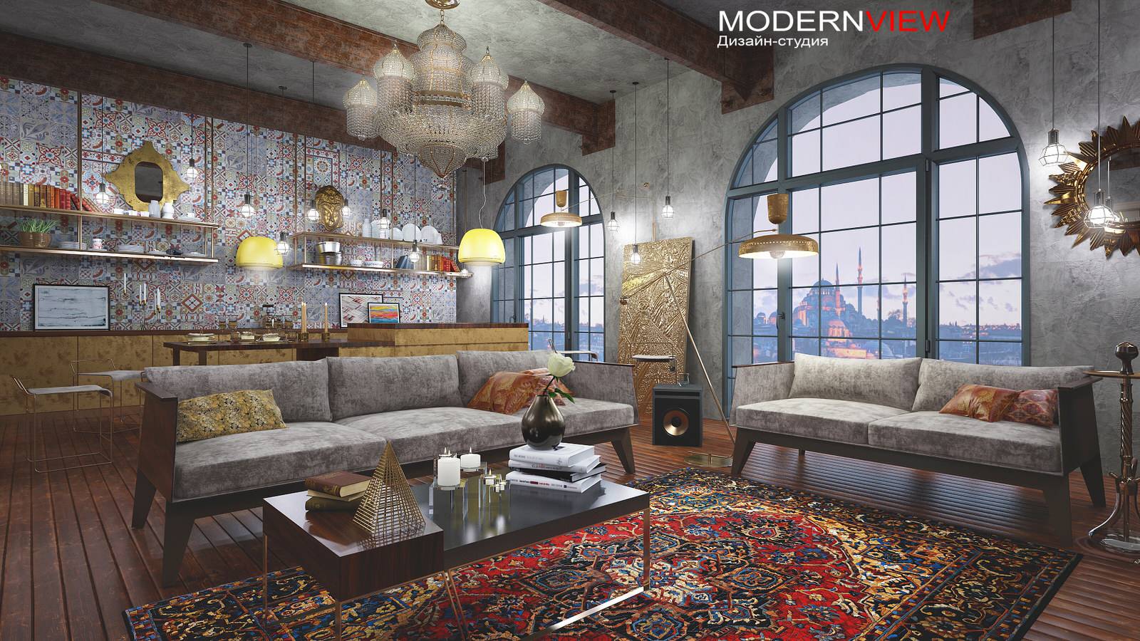 Дизайн проект "Стамбул"