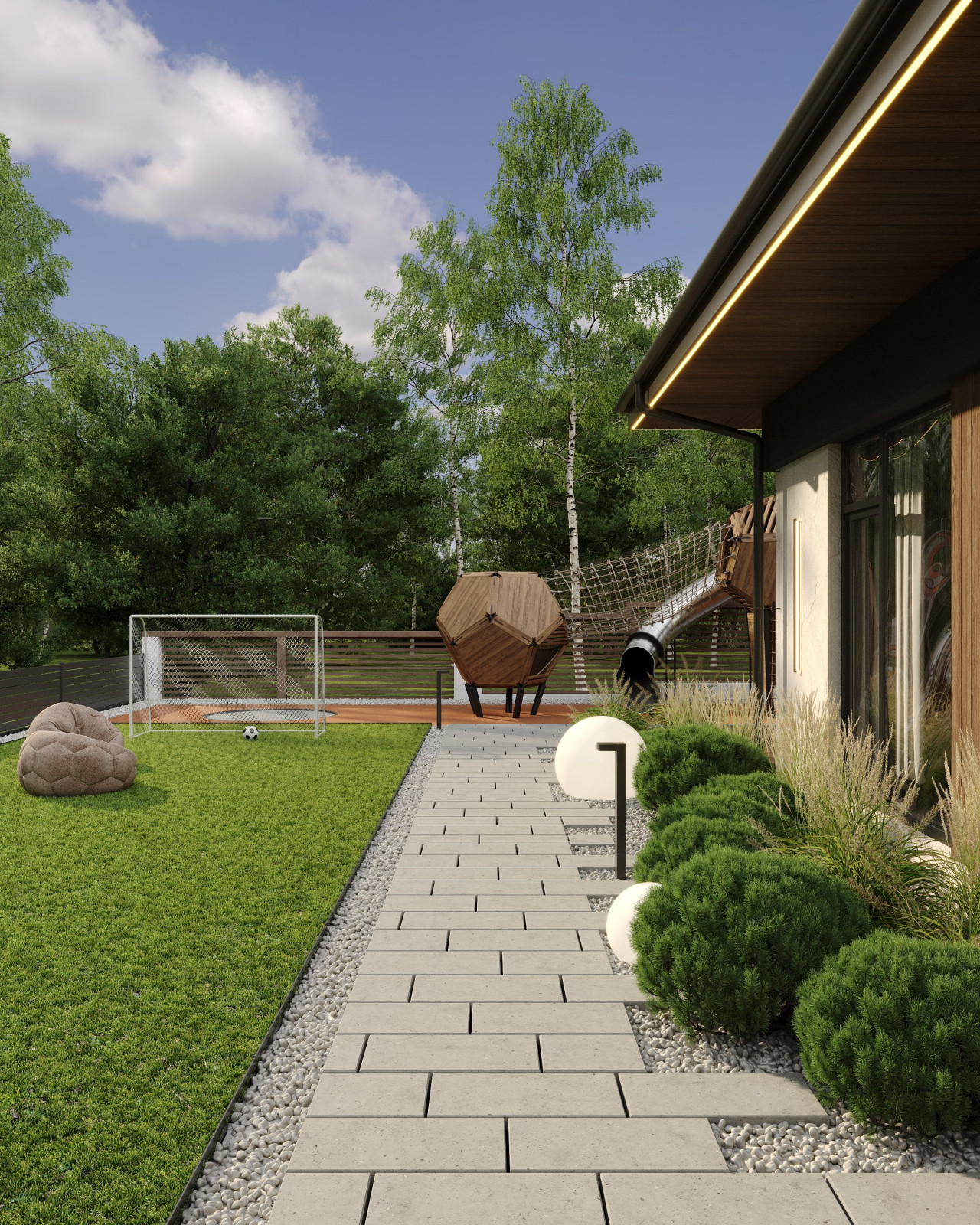 Демо-сад Лесные улочки