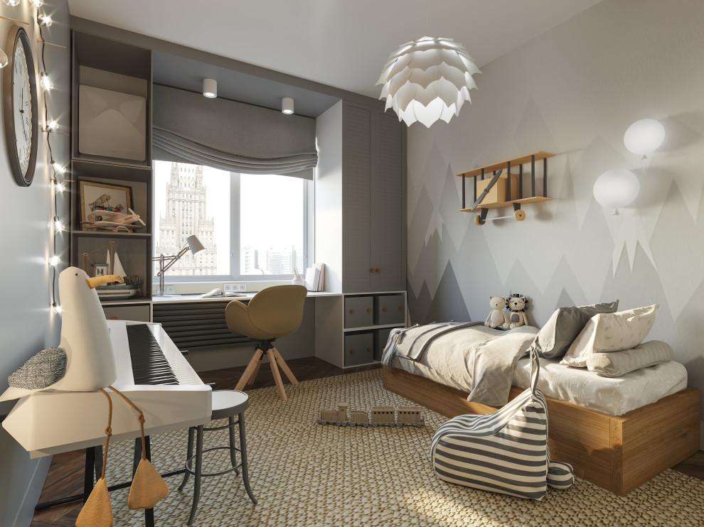 Обложка проекта: дизайн-проект в стиле mid-century