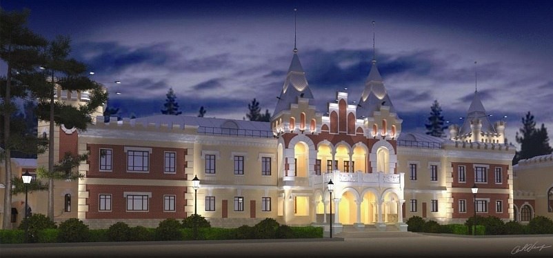 Обложка проекта: Усадьба фон Дервиза