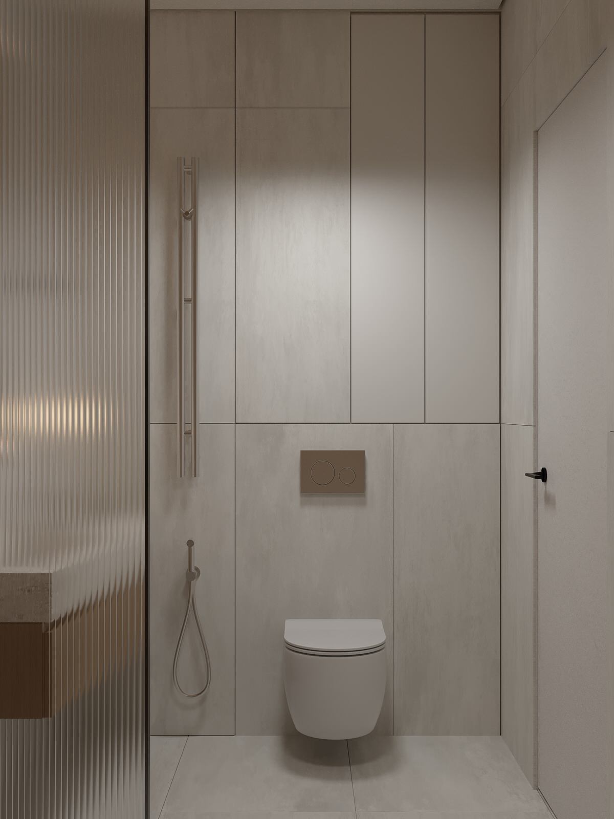 Проект 2-х уровневой квартире в эко-стиле.