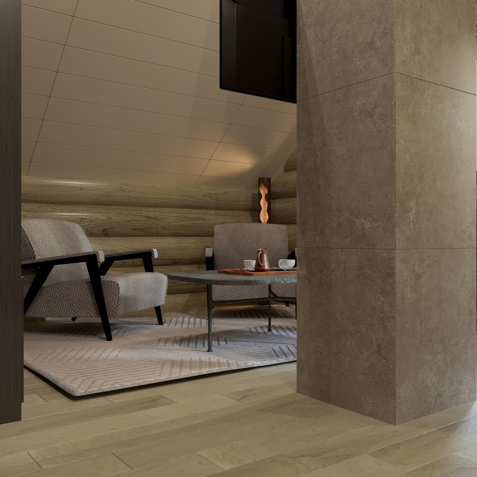 Обложка проекта: Частный банный комплекс