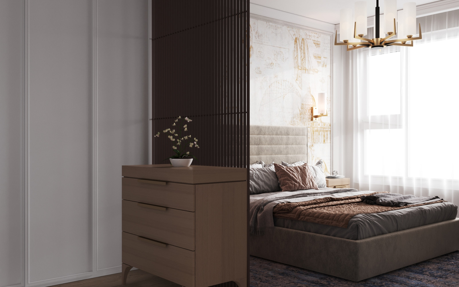 Современная классика ЖК Северный квартал 3к квартира