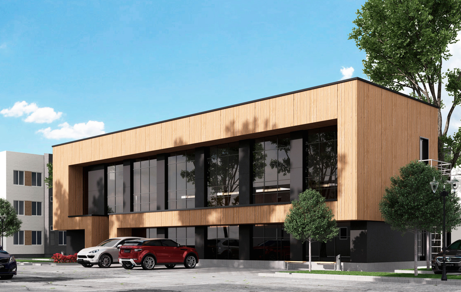 Обложка проекта: Офисное здание