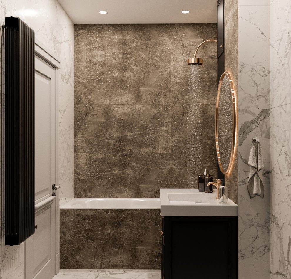 Визуализация  ванной комнаты