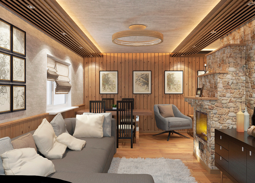 Дизайн-проект реконструкции загородного дома в пригороде Екатеринбурга