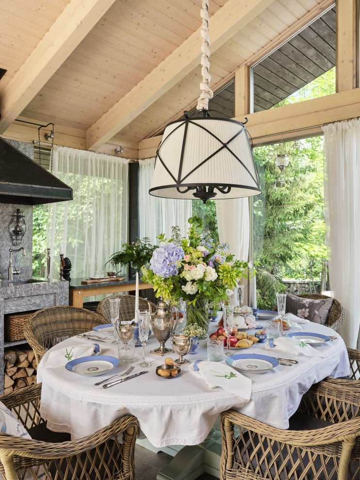 Сервировка «Чаепитие в русском стиле»